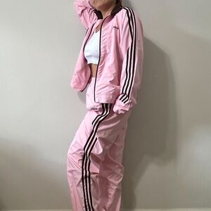 Adidas Y2K relaxed track pants & jacket bundle